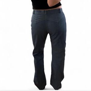 Vintage blue flare-leg jeans